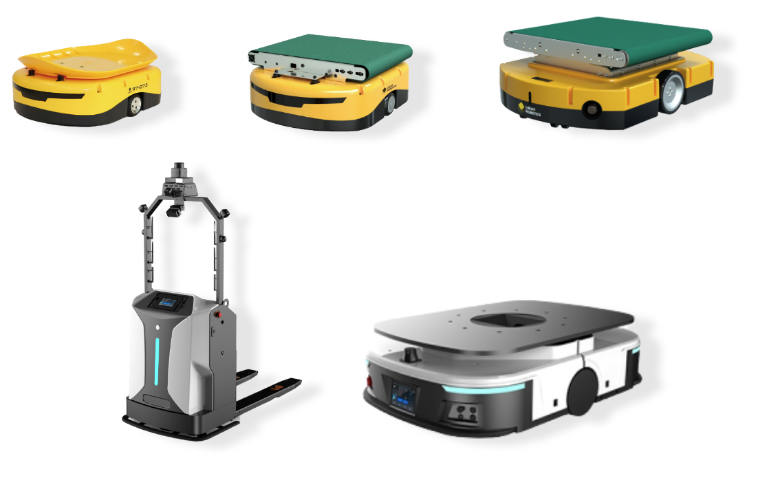 RaaS（倉庫ロボットのサブスク）でご利用できるロボット